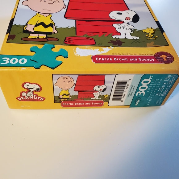 Peanuts Snoopy And Charlie Brown 300 Piece Jigsaw Puzzle by Buffalo Games - Picture 8 of 14